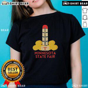 Nice Minnesota Farm Boy State Fair Ladies Tee featuring a stylish design perfect for fairgoers and farm lovers.