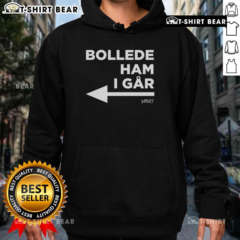 Official Princess Isabella wearing a Bollede Ham I Gar hoodie, showcasing her stylish and royal fashion choice.