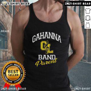 Alt Text: Original Gahanna Band Parent Triblend Logo Tank Top featuring a stylish design for proud band supporters.