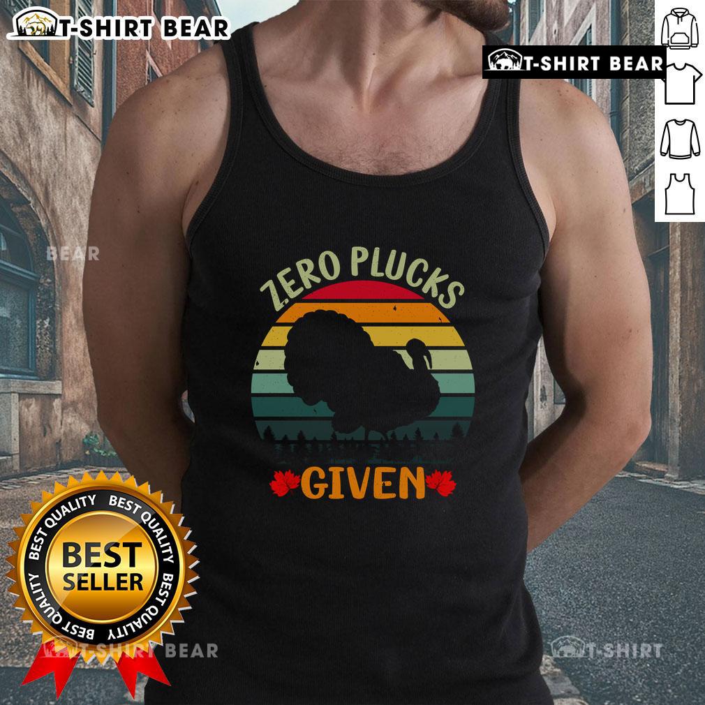 Original Zero Plucks Given Tank Top for women, featuring a casual design and comfortable fit, perfect for everyday wear.