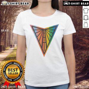 Alt Text: Premium Golden State Valkyries WNBA Pride logo on a stylish ladies tee, perfect for fans and supporters.