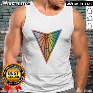 Premium Golden State Valkyries WNBA Pride Logo Tank Top in vibrant colors, perfect for fans and summer wear.