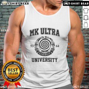 Premium MK Ultra University tank top featuring a stylish design and comfortable fit for casual wear.