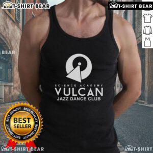 Premium Science Academy Vulcan Jazz Dance Club tank top featuring vibrant graphics and a stylish design for dancers.