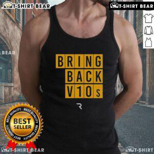 Premium The Race Bring Back V10s tank top featuring a stylish design for racing enthusiasts and motorsport fans.