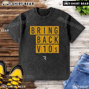 Premium The Race Bring Back V10s washed T-shirt in soft fabric, featuring a vintage racing design for motorsport enthusiasts.