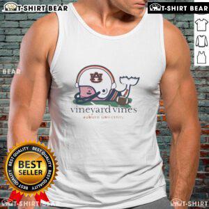 Premium Vineyard Vines Auburn Tigers logo tank top in vibrant colors, perfect for game day or casual wear.