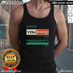 Premium YouPipe Big Brother Is Watching tank top showcasing a stylish design perfect for casual wear.