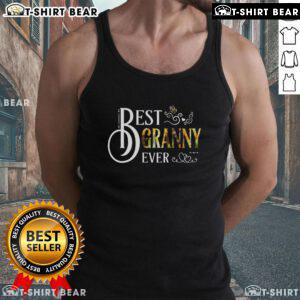 Pretty Best Granny Ever Sunflower Tank Top featuring a vibrant sunflower design, perfect for loving grandmothers.