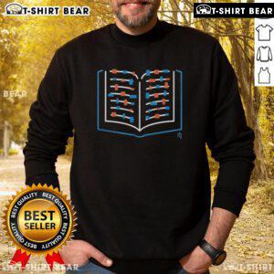 Pretty New York Mets neon sweatshirt with books design, perfect for fans and stylish casual wear.
