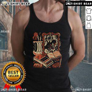 Retro tank top featuring 'Pretty Put Me In My Coffin' design, perfect for casual wear and showcasing unique style.