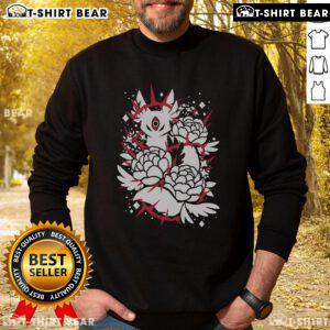 Alt Text: Stylized mythical creature design on 'Protect Your Softness' sweatshirt, perfect for cozy, stylish outfits.
