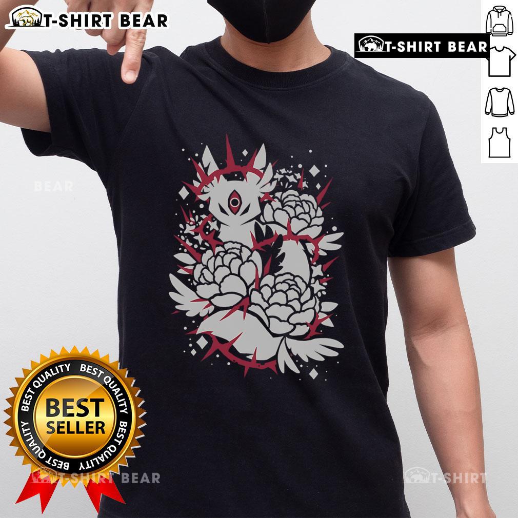 Stylized mythical creature graphic on 'Protect Your Softness' T-shirt, perfect for fantasy lovers and unique fashion enthusiasts.