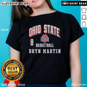 Top Bryn Martin 8 Ohio State Buckeyes men's and ladies' tee showcasing team spirit and style.