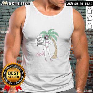 Top Channel 5 Don't Get Caught Palm Angels tank top featuring a stylish design, perfect for casual summer wear.