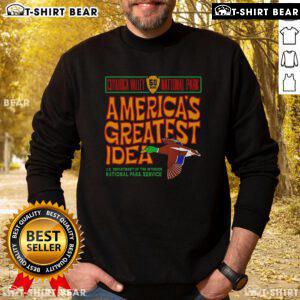 Cozy Mallard sweatshirt featuring Cuyahoga Valley National Park design, perfect for nature lovers and outdoor enthusiasts.