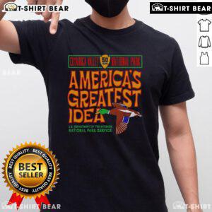 Alt Text: Top Cuyahoga Valley National Park Mallard T-Shirt featuring vibrant design, perfect for outdoor enthusiasts and park fans.