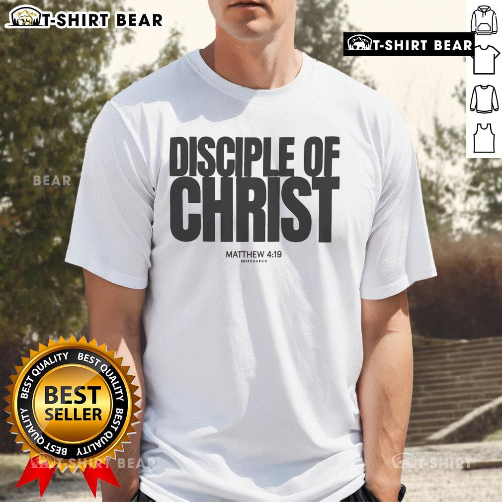 Top Disciple Of Christ Matthew 4:19 T-Shirt featuring a bold design that inspires faith and devotion.
