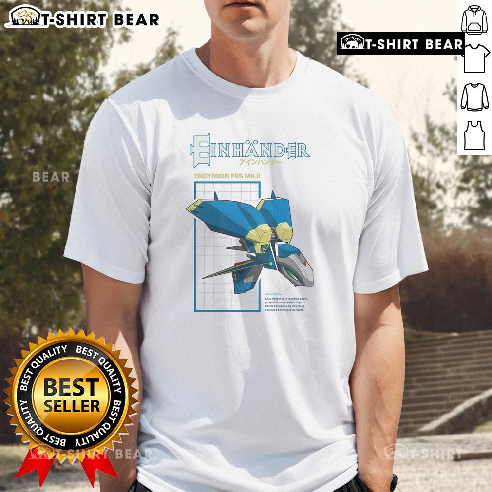 Top Einhnder Endymion Frs Mk II T-Shirt featuring a stylish design for fans of the classic video game.
