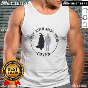 Top Every Witch Needs Their Coven Tank Top featuring a stylish design perfect for witchcraft enthusiasts.