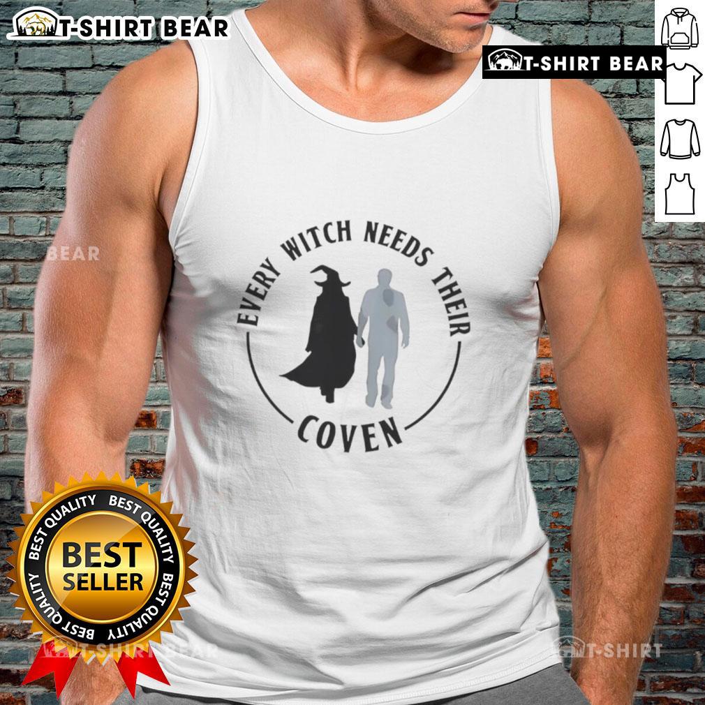 Top Every Witch Needs Their Coven Tank Top featuring a stylish design perfect for witchcraft enthusiasts.