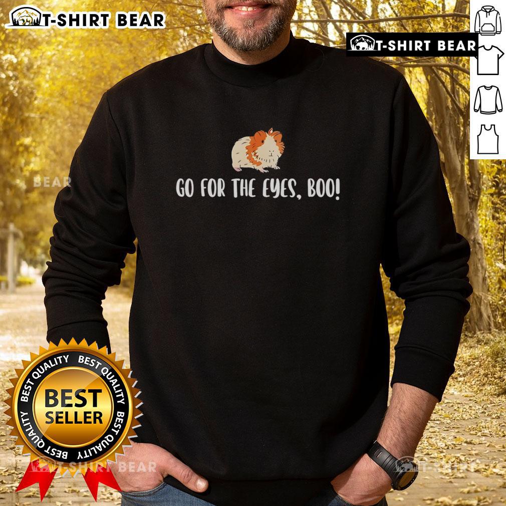 Cozy Boo Hamster sweatshirt featuring playful eye design, perfect for animal lovers and casual wear enthusiasts.