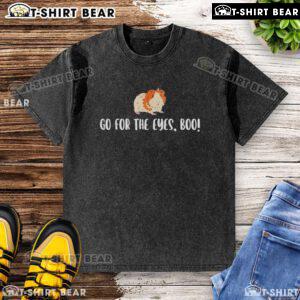 Adorable Boo hamster graphic on a washed T-shirt, perfect for animal lovers and casual wear. Top go-to for cute fashion!