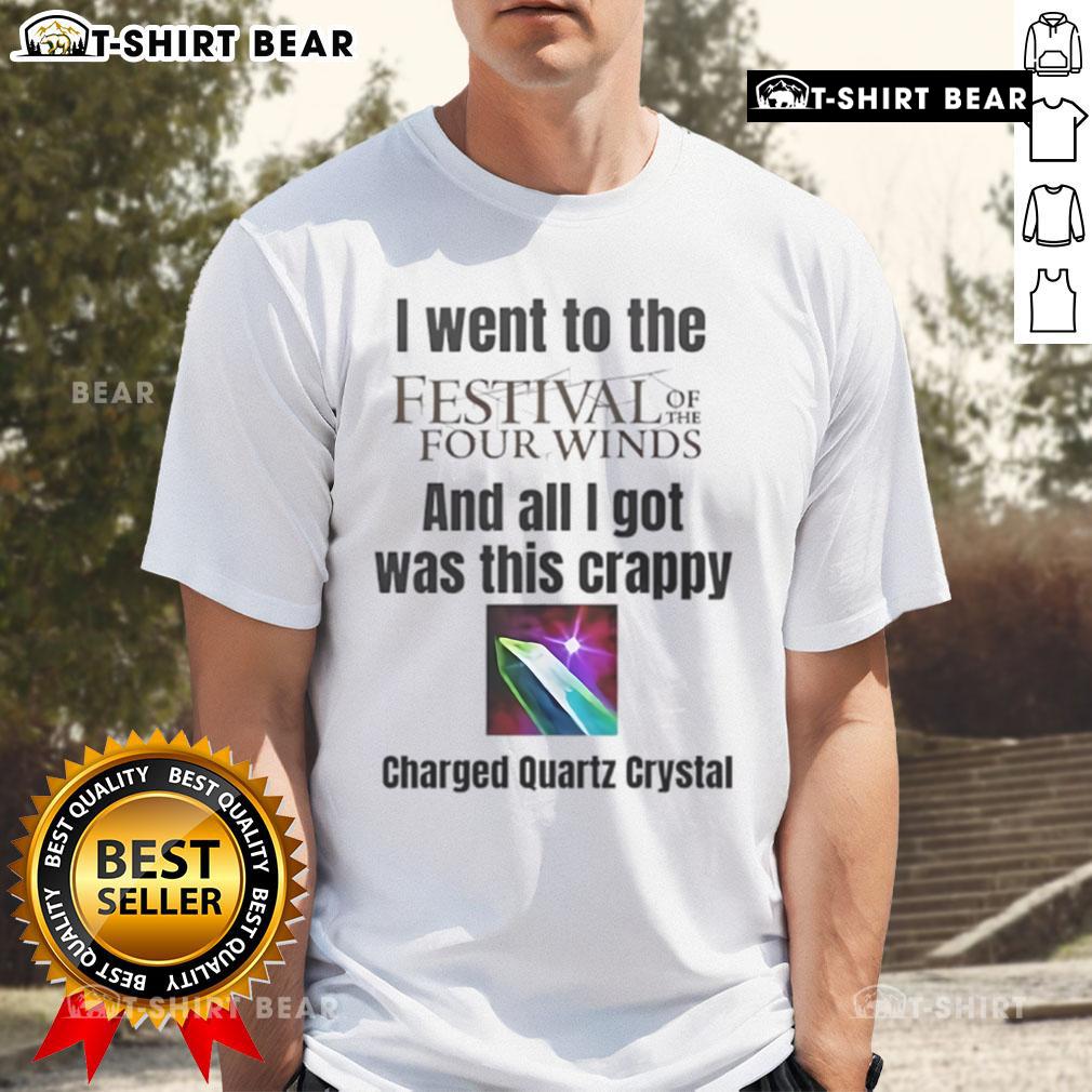 Top I Went To The Festival Of The Four Winds T-Shirt featuring vibrant design and festival-themed graphics.