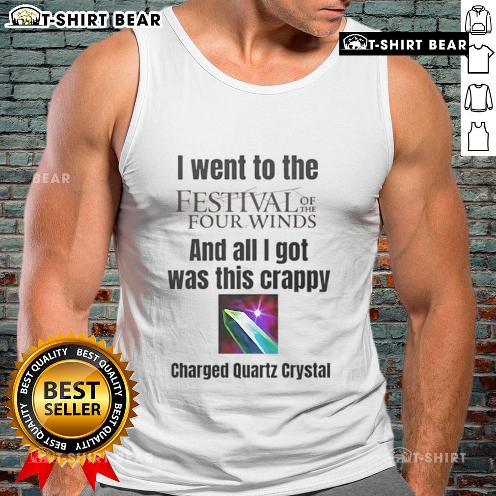 Festival of the Four Winds tank top featuring vibrant colors and unique design, perfect for summer events and celebrations.