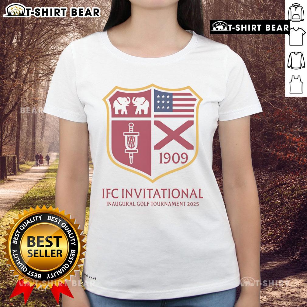 Alt Text: Ladies tee at the Top IFC Invitational Inaugural Golf Tournament 2025, showcasing vibrant greens and players preparing to tee off.