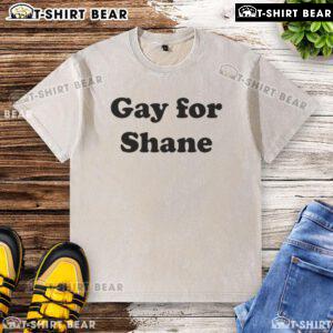 Top Jennifer Beals Gay For Shane Washed T-Shirt featuring a stylish design, perfect for fans of The L Word.