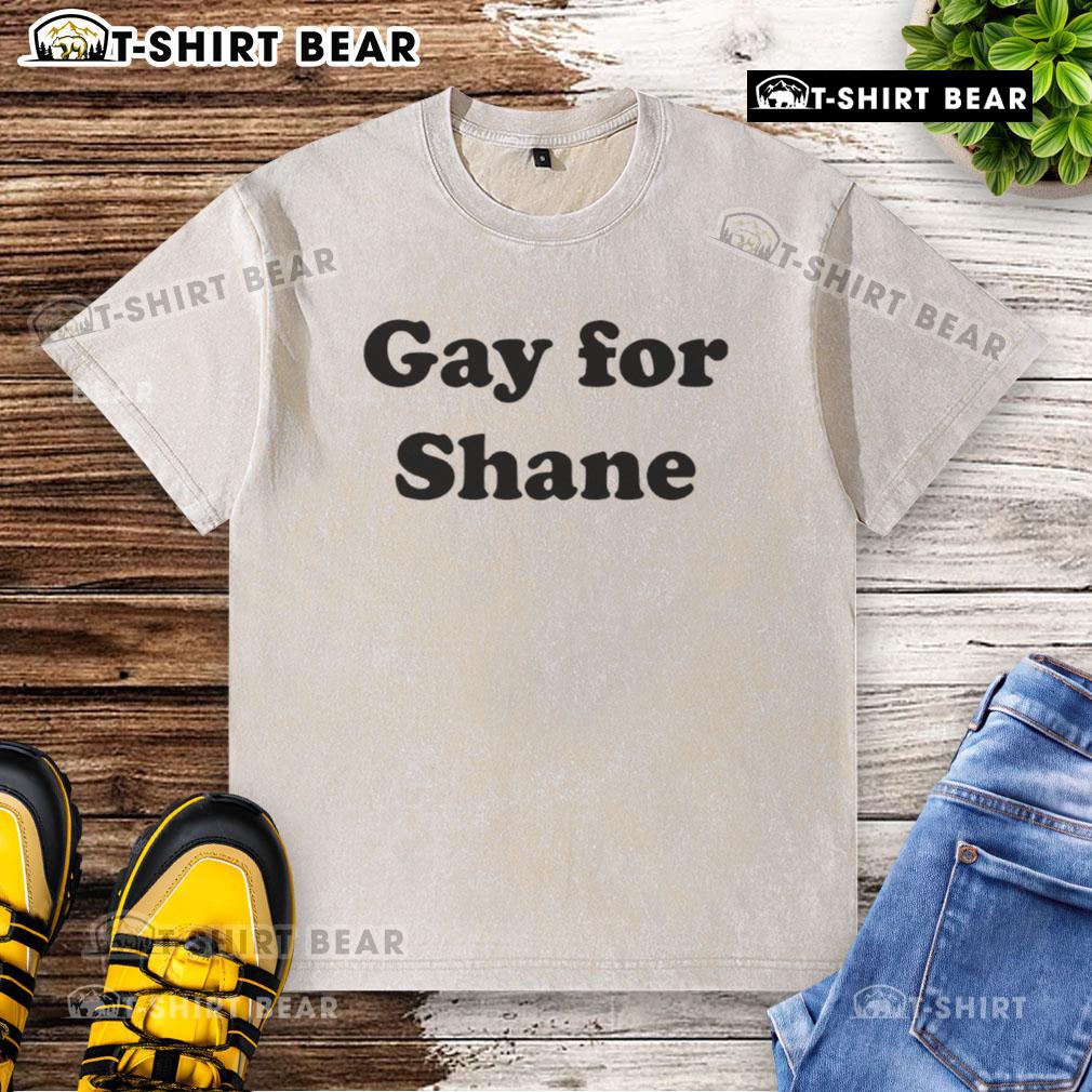 Top Jennifer Beals Gay For Shane Washed T-Shirt featuring a stylish design, perfect for fans of The L Word.