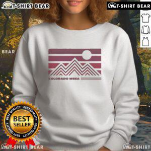 Colorado Mesa University sweatshirt featuring Top MVSP elements design, perfect for students and alumni.