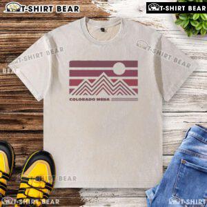 Top MVSP Elements Colorado Mesa washed t-shirt in soft fabric, showcasing vibrant design and relaxed fit, perfect for casual wear.