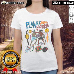 Top Planet Euphoria Dream Killer boxing match graphic on a stylish ladies tee, perfect for sports and fashion lovers.
