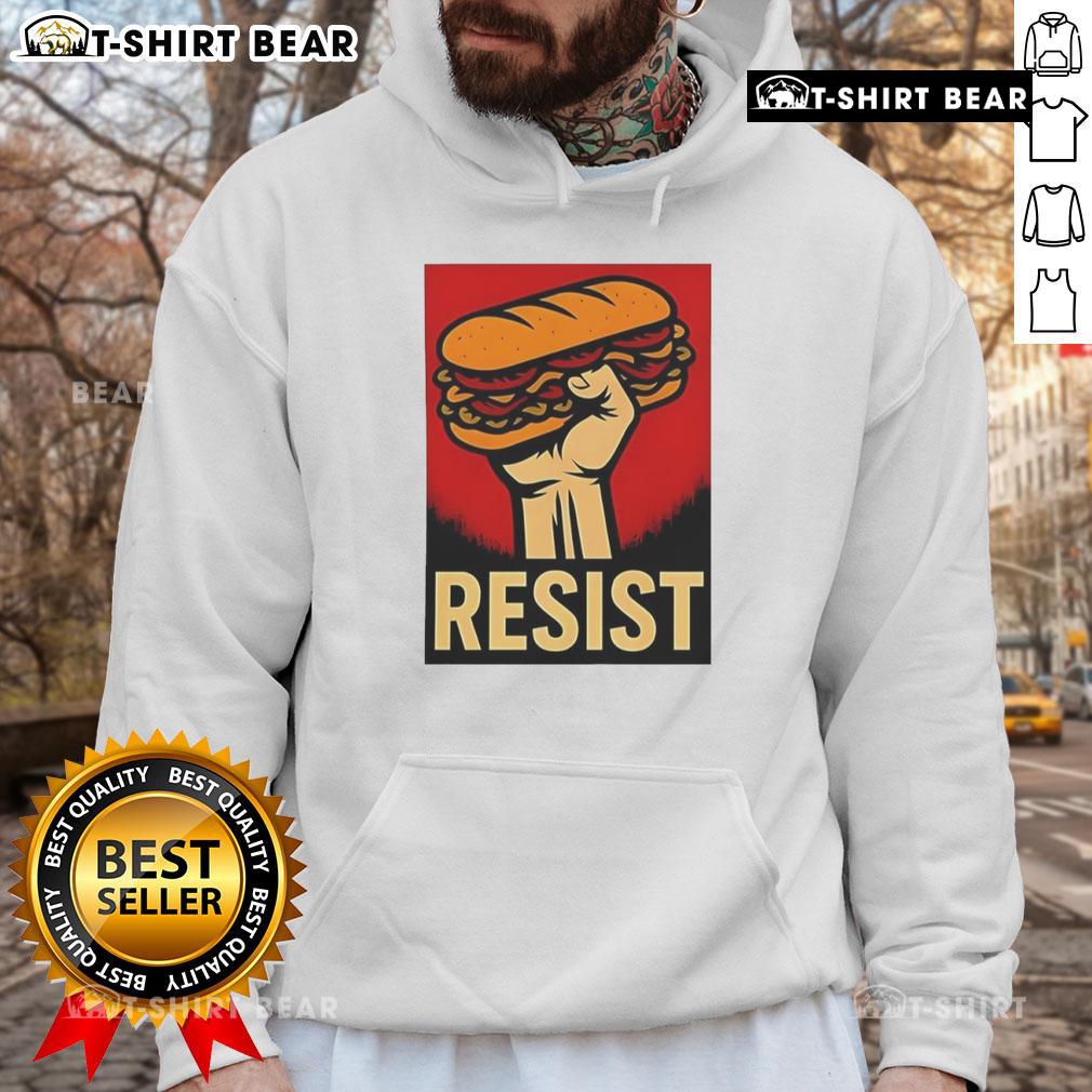 Top Resist DC Sandwich Thrower 2025 Hoodie in vibrant colors, featuring a stylish design perfect for casual wear.