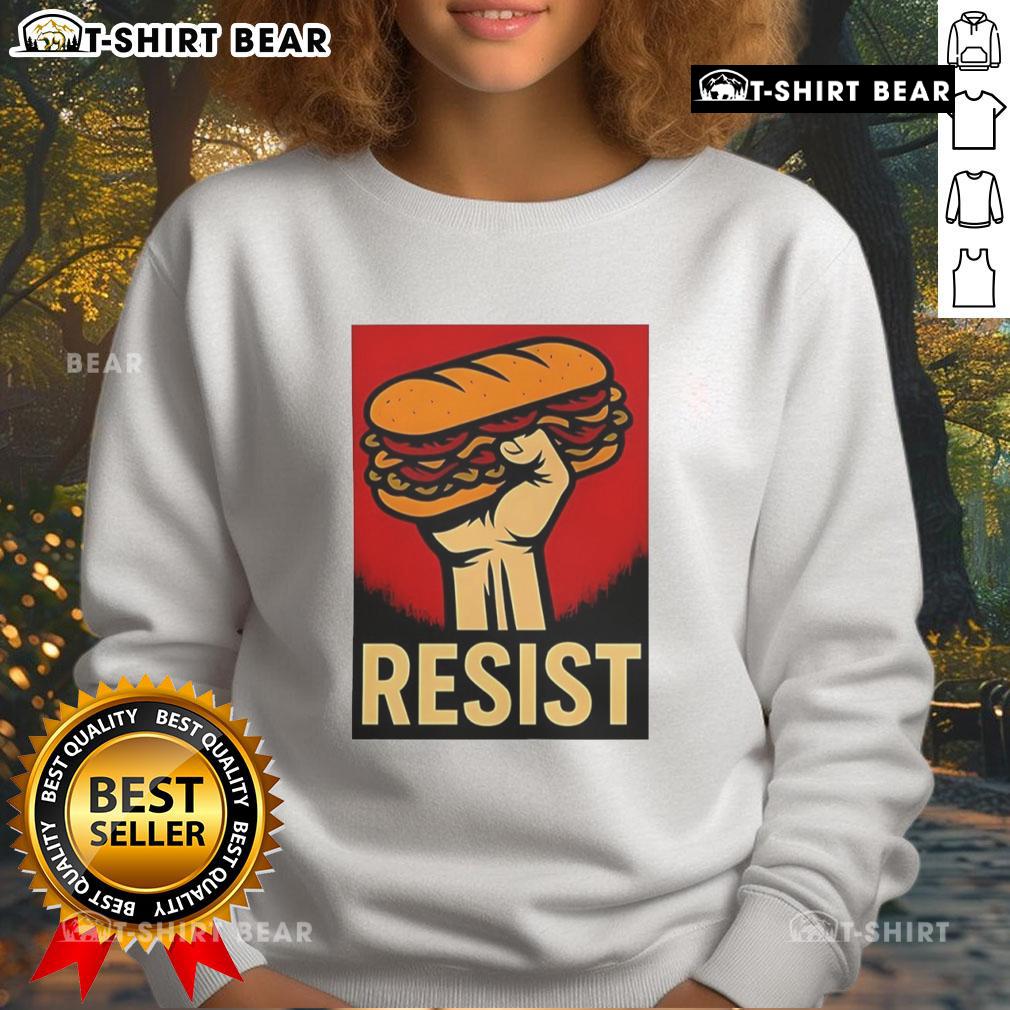 Top Resist DC Sandwich Thrower 2025 sweatshirt featuring a stylish design perfect for casual wear and warmth.