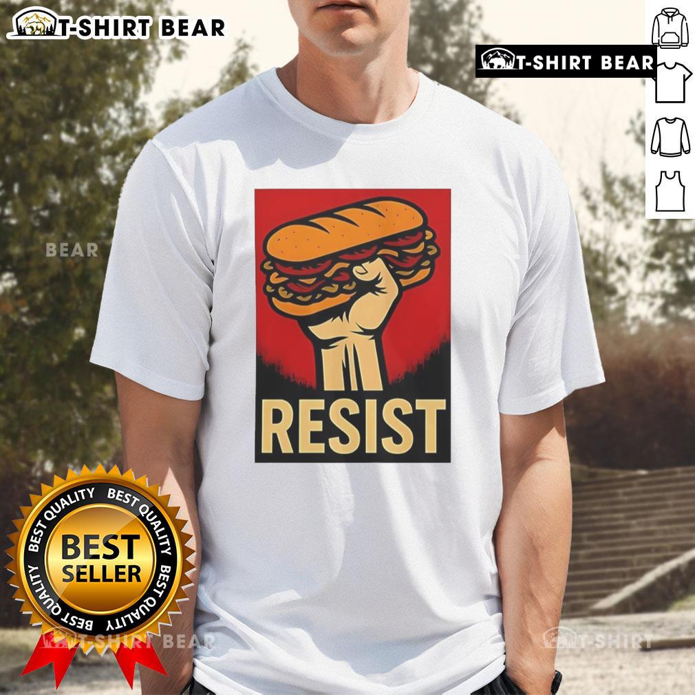 Top Resist DC Sandwich Thrower 2025 T-Shirt featuring bold graphics and a comfortable fit for fans and collectors.