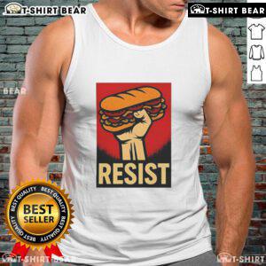 Stylish Top Resist DC Sandwich Thrower 2025 tank top featuring vibrant design, perfect for casual summer outfits.