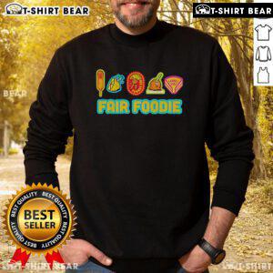 Alt Text: Cozy Top State Fair of Texas Fair Foodie sweatshirt featuring vibrant graphics and a trendy design, perfect for fair enthusiasts.