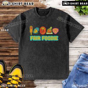 Top State Fair of Texas Fair Foodie washed t-shirt featuring vibrant graphics and a comfortable fit for festival enthusiasts.