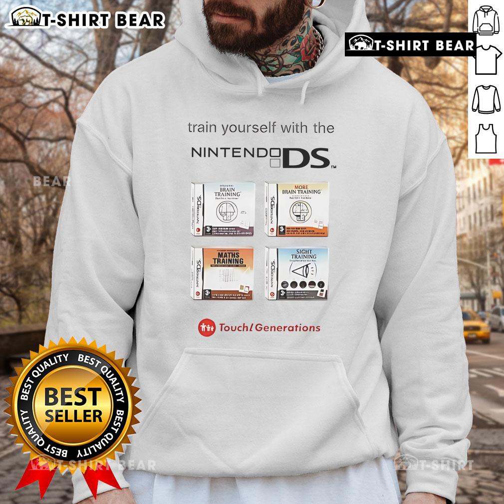 Stylish Nintendo DS hoodie perfect for gamers, featuring vibrant graphics and a comfortable fit for everyday wear.
