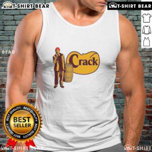 Top Tyrone Biggums Crack Barrel Cracker logo tank top featuring a vibrant design, perfect for fans of Dave Chappelle.