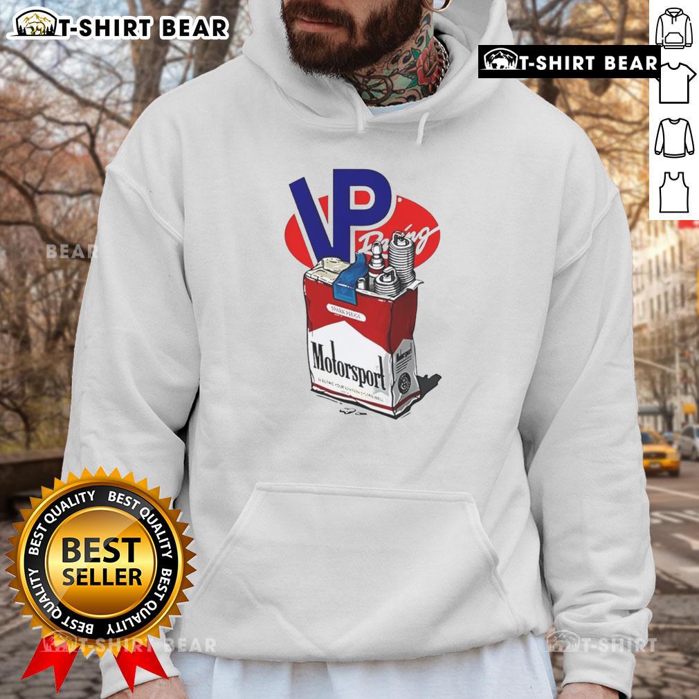 Top VP Racing Motorsport Hoodie featuring a sleek design, perfect for racing enthusiasts and casual wear.