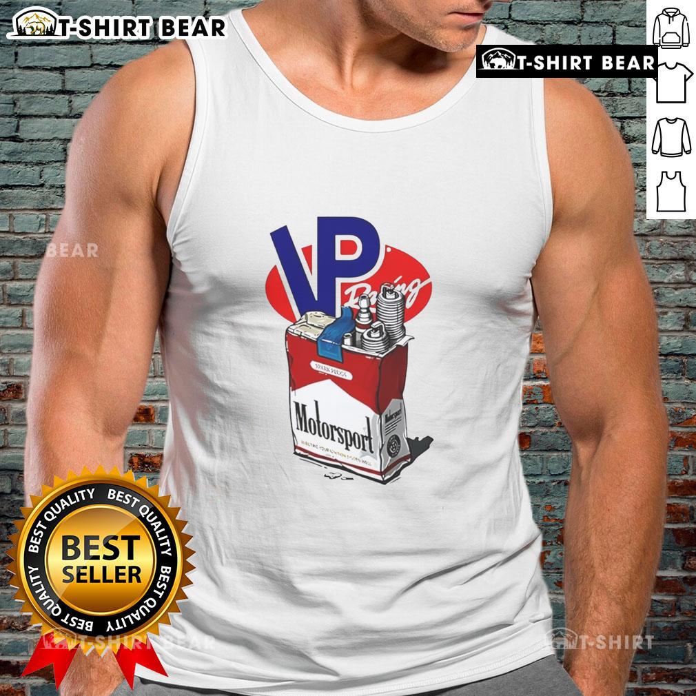 Top VP Racing Motorsport Tank Top featuring bold logo and comfortable fit, perfect for racing enthusiasts and casual wear.
