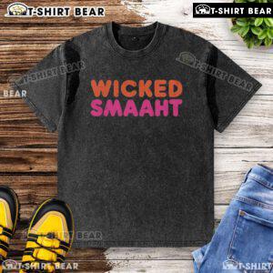 Top Wicked Smaaht Washed T-Shirt featuring a stylish design and comfortable fit, perfect for casual wear.