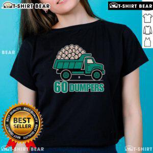 Seattle Mariners Ladies Tee featuring Awesome 60 Big Dumpers design for a historic season, perfect for fans.