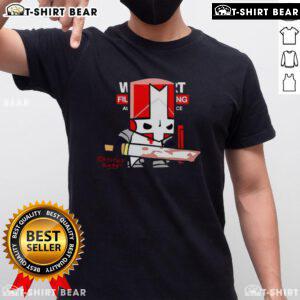 Awesome Castle Crashers Red Knight Sketch Revived T-Shirt featuring a vibrant illustration of the iconic character.