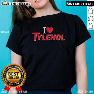 Awesome I Love Tylenol Neurodiversity Ladies Tee featuring a vibrant design celebrating neurodiversity and mental health.