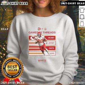 Stylish Kansas City Chiefs vs Los Angeles Chargers gameday sweatshirt for NFL 2025, perfect for game day fans.